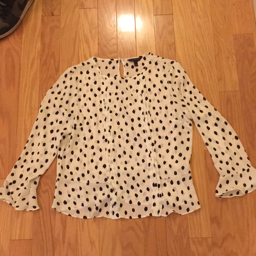 Peplum style blouse